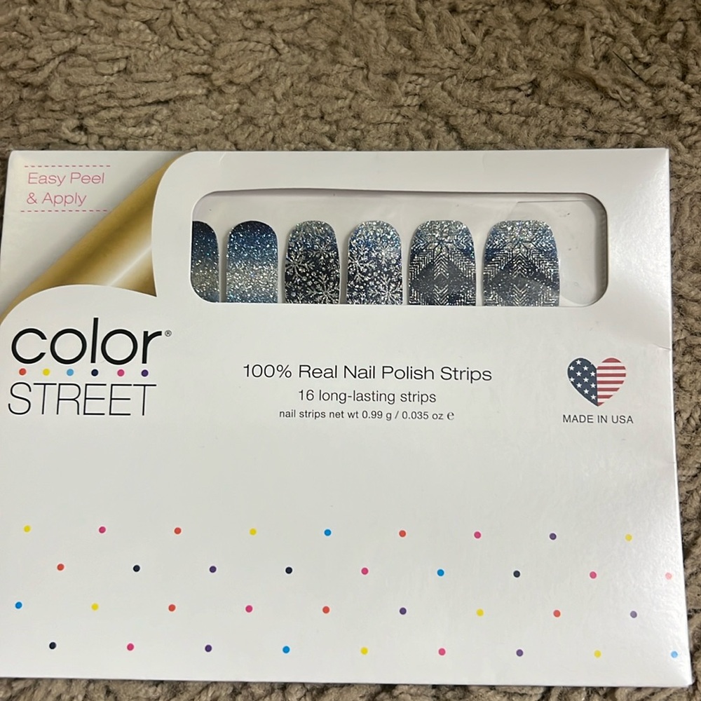 Never opened new color street nail polish strips